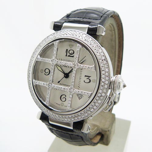 Cartier カルティエ  パシャ38 グリッド  W3104055  メンズ 腕時計
