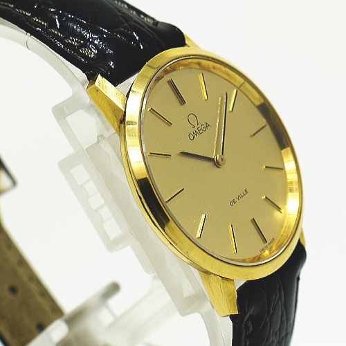 オメガ DE VILLE アナログ腕時計 手巻き - 腕時計(アナログ)