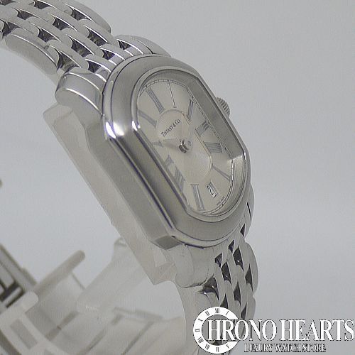 TIFFANY&Co. マーク クーペ レディース 腕時計 クオーツ SS